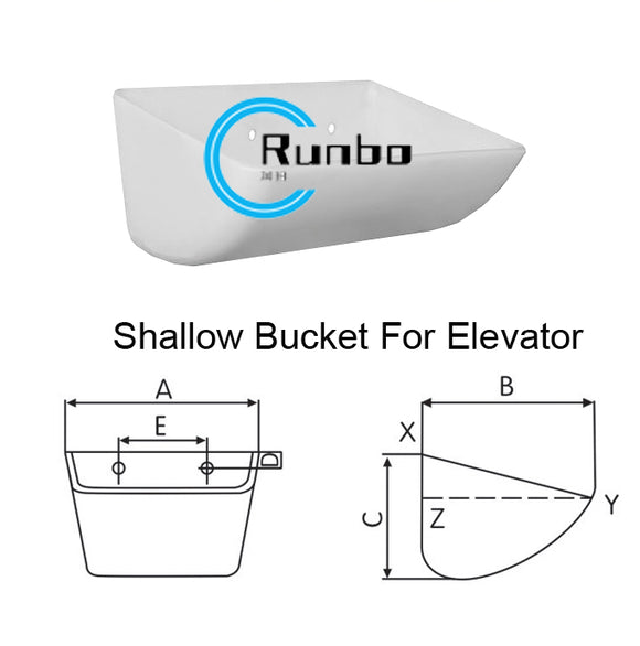 Elevator Shallow Type Bucket(QD)