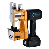 Portable electric sewing machine
